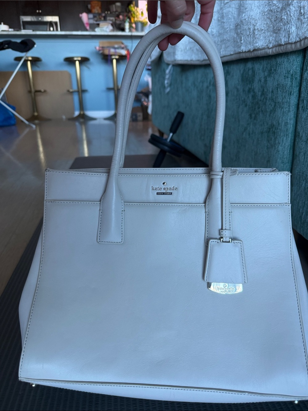 Kate Spade Cara Large Tote White